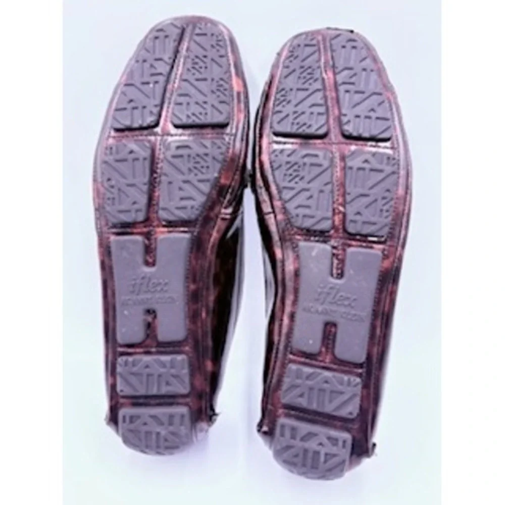 ANNE KLEIN iflex Tortioseshell Loafers Driving Moccasins Size 8.5 Old Money - Picture 7 of 7